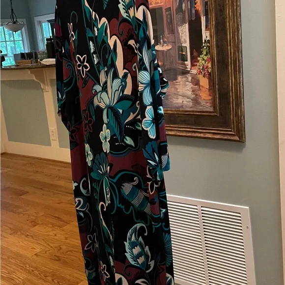 Floral Print Women's Dress - Picture 5 of 5